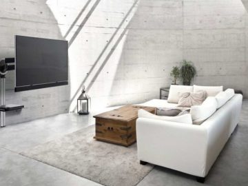fixation murale tv orientable
